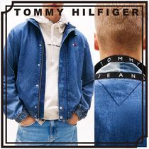 【すぐ届く】TOMMY JEANS シャンブレーロゴカラージャケット