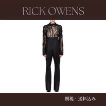 Rick Owens☆ブラック Dirt Bolan トラウザーズ