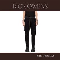 Rick Owens☆ブラック Mastodon カーゴパンツ