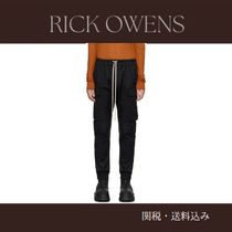 Rick Owens☆ブラック Mastodon Mega カーゴパンツ