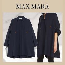 MAXMARA CERVO コットンポプリンシャツドレス