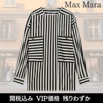 関税込★VIP価格【Max Mara】ストライプブラウス