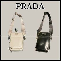 【PRADA】数量限定☆lady's ロゴ ミニショルダーバッグ(2色)