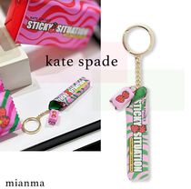 【国内発送】Kate Spade 3D バブルガム キーフォブ