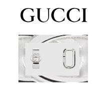 注目の新作【GUCCI】〔グッチ インターロッキング〕ハギーピアス