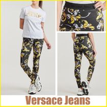 VERSACE JEANS★ウエスト ロゴベルト☆バロック柄☆レギンス