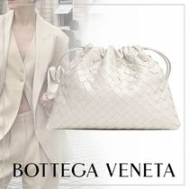 【大注目】BOTTEGA VENETA◆カーフレザー ダストバッグ 巾着