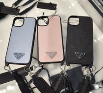 【PRADA】1ZH174  iPhone14 Plus ストラップ付きスマホケース