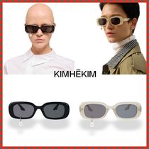 【KIMHEKIM】Pearl Tear Square Sunglasses
