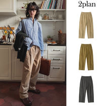 【2plan】Phase Corduroy Pintuck Pants