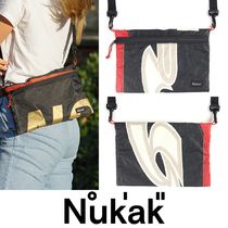 【SALE】Nukak【CROS】2-WAYリサイクルドミニショルダーbag◆BK