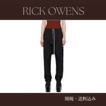 Rick Owens☆ブラック ドローストリング トラウザーズ