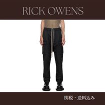 Rick Owens☆ブラック ロング カーゴパンツ