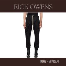 Rick Owens☆ブラック Mastodon カーゴパンツ