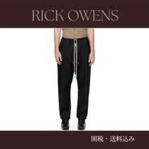 Rick Owens☆ブラック Bela トラウザーズ