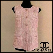 【華やかに】CHANEL ベスト ピンクカラーが魅力 大人可愛い