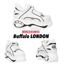 Buffalo バッファロー ロゴ チャンキースニーカー バイカラー