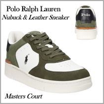 POLO RALPH LAUREN マスターズコートレザースニーカー