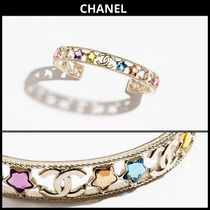 25P【キラキラ星★】CHANEL カフ バングル