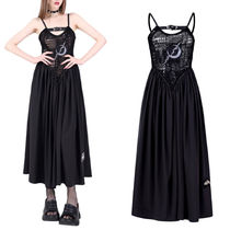 国内で当店のみ PINKSPINK - mystical moon maxi dress - black