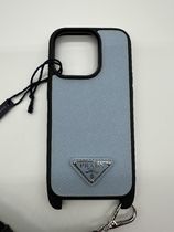 PRADA【限定入荷】iPhone14proケース*ストラップ付き