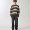 mahagrid ニット・セーター 【mahagrid】25SS★ MESH STRIPE KNIT(5)