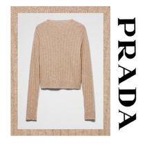 注目の新作♪【PRADA】Re-Cashmere クロップドセーター