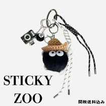 【STICKY ZOO】COWBOY CAMERAバッグチャーム&キーホルダー