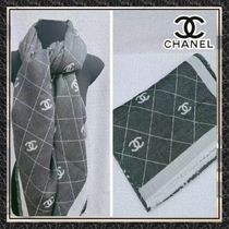 【上品さ漂う♪】CHANEL リバーシブル調 ストール