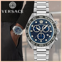 【VERSACE】ヴェルサーチ グレカ ドーム メンズ ウォッチ 腕時計