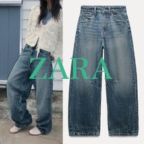【ZARA】TRF バギーバルーン ミッドライズジーンズ 5575/244/400