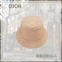 送料関税込み　Dior Teddy D バケットハット キルティング 帽子