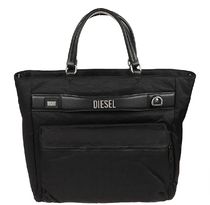 Diesel ロゴ レタリング ハンドル付きブリーフケース