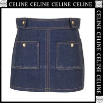 【VIP価格】CELINE lady's MINI JUPE 60's カレ アロンディ