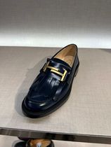 VIPセール価格!【TOD'S】ダブルT レザーローファー GOMMABASSO