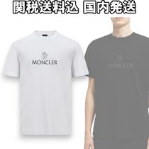 【MONCLER】グルノーブル ロゴプリント クルーネック Tシャツ