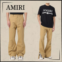 【AMIRI】関税込☆ベージュ キックフレア チノパンツ