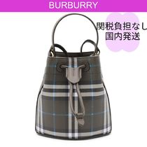 BURBURRY　バーバリー　ミニ チェック バケットバッグ◆関税込