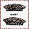 Ganni ベレー帽 ★送料・関税込【GANNI】WOVEN COTTON BERET ベレー帽