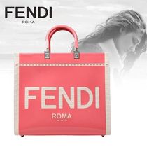 正規店買付【FENDI】サンシャイン キャンバス トートバッグ