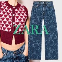 【ZARA】ミッドライズBAGGY TRF デニムパンツ  8727/013/400