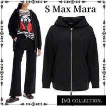 『S MAX MARA』ダブルフード付きオーバーサイズパーカー