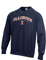 CHAMPION リバースウィーブ スウェット Illinois イリノイ