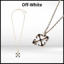 【OFF-WHITE】エナメルアローペンダントネックレス