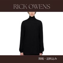 Rick Owens☆ブラック オーバーサイズ タートルネック