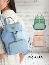 【PRADA】Re-Nylon xオーストリッチ バックパック