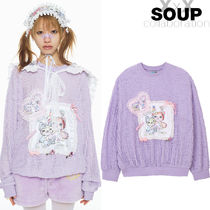 ★YOUTHBATH X SOUP★Lace Sweatshirt