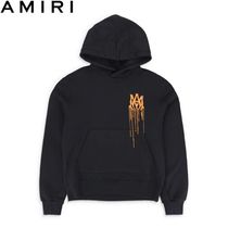 AMIRI アミリ ロゴプリントプルオーバーフーディ ブラック