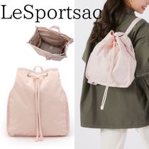 ■LeSportsac■CINCH BACKPACK ピーチブラッシュ