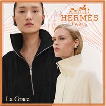 【お洒落で襟元上品】 スウェットシャツワンピース ☆HERMES